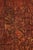 Figurative Monumental Vintage Thai Hand-Carved Wood Kinnari Wall Panel, Red and Gold For Sale - Image 3 of 15