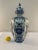 1980s Large Delfts Blauw Lidded Baluster Vase or Ginger Jar For Sale - Image 6 of 13