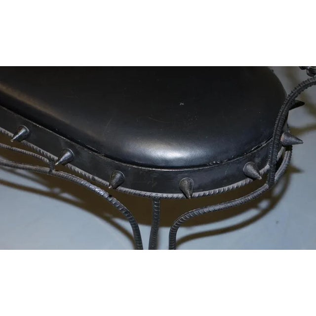 Wrought Iron Bench For Sale - Image 9 of 16