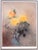 1970s Mid-Century Modern Kaiko Moti "Yellow Flowers" Original Signed Aquatint Etching — Framed For Sale - Image 4 of 7