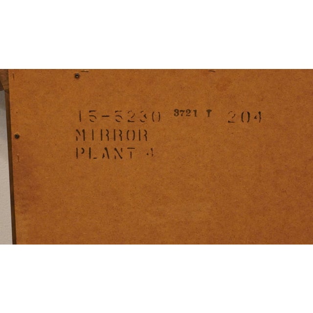 Ethan Allen Classic Manor Collection Solid Hard Rock Maple 28" Arched Dresser / Wall Mirror 15-5230 For Sale In Kansas City - Image 6 of 6