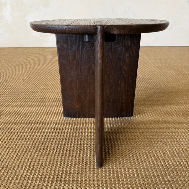 Size: 18" x 18" x 17.25" Wood Species: Reclaimed Elm Finish: Walnut Crafted from reclaimed elm and finished in a rich...