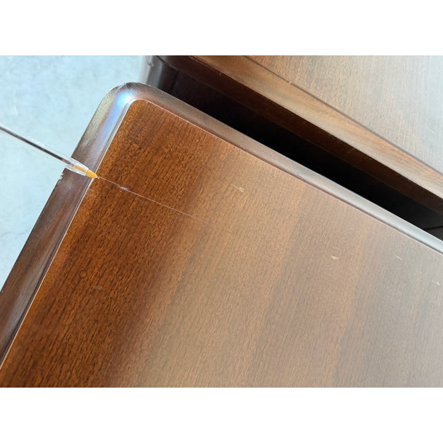 Barbara Barry for Henredon Mahogany Nightstands – A Pair/ Sold For Sale - Image 11 of 12