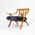 Cherry Wood and Velvet Armchair, 1960s For Sale - Image 15 of 15