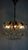 Metal Brass and Crystal Drop Chandelier from Palwa, 1960s For Sale - Image 7 of 11