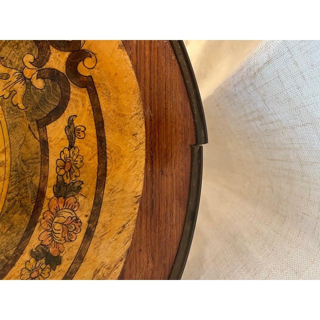 Mid-Century French Louis XV Style Marquetry Side Tables For Sale - Image 12 of 16