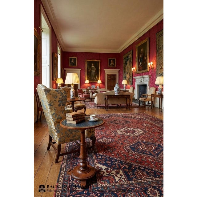 William IV English Mahogany Occasional Table with Leather Top, 1830 For Sale - Image 6 of 18