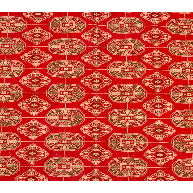 Persian Bokhara Rug, 6' 5" X 4' 6" For Sale - Image 4 of 7