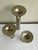Thomas Roy Markusen Thomas Roy Markusen, Set of 3 Brutalist Nickel Vessels or Candleholders, #106d, Signed For Sale - Image 4 of 9