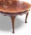 Antique Early 20th Century Louis XVI French Oval Dining Table in Walnut & Mahogany For Sale - Image 3 of 13