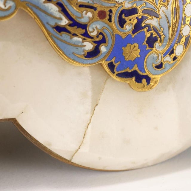 Champleré and Ormolu Table Mirror For Sale - Image 5 of 9