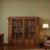 Mission Double Door Bookcase With Side Shelves - Walnut (W1) For Sale In Chicago - Image 6 of 8