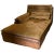 Suede Leather Daybed Signed by Rossi Di Albizzate For Sale - Image 9 of 9