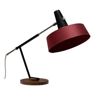 Model 30 Table Lamp attributed to Georges Frydman for Temde Leuchten, 1950s For Sale