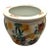 Mid 20th Century Chinese White Flora Fauna Koi Fish Planter For Sale