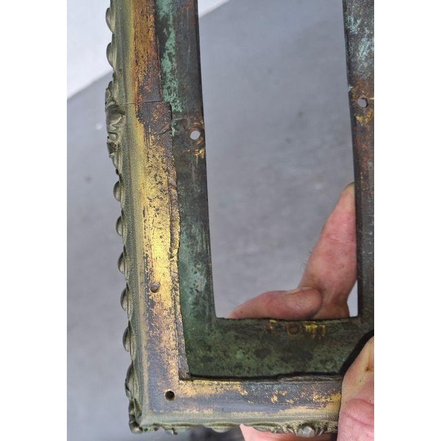Important 17thc French Louis XIV Gilt Bronze Sphynx Sculpture and Stacked Associated Components - Jardiniere For Sale - Image 10 of 18