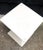 Mid-Century Modern Postmodern Geometric Fiberglass Side Table For Sale - Image 3 of 5