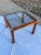 Metal Lucite Glass Panel End Table in Faux Tortoiseshell For Sale - Image 7 of 12