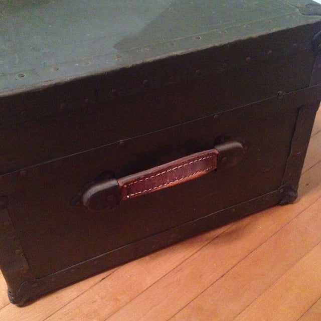 Vintage Army Trunk Chairish