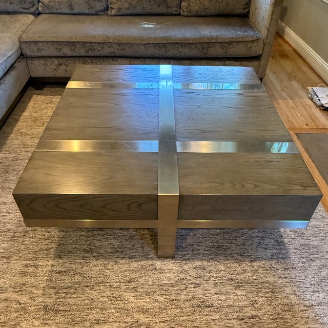 Bernhardt Leigh Square Coffee Table For Sale - Image 9 of 14