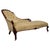 2000 - 2009 19th Century Antique English Mahogany Chaise Longue with Buttoned Upholstery For Sale - Image 5 of 12