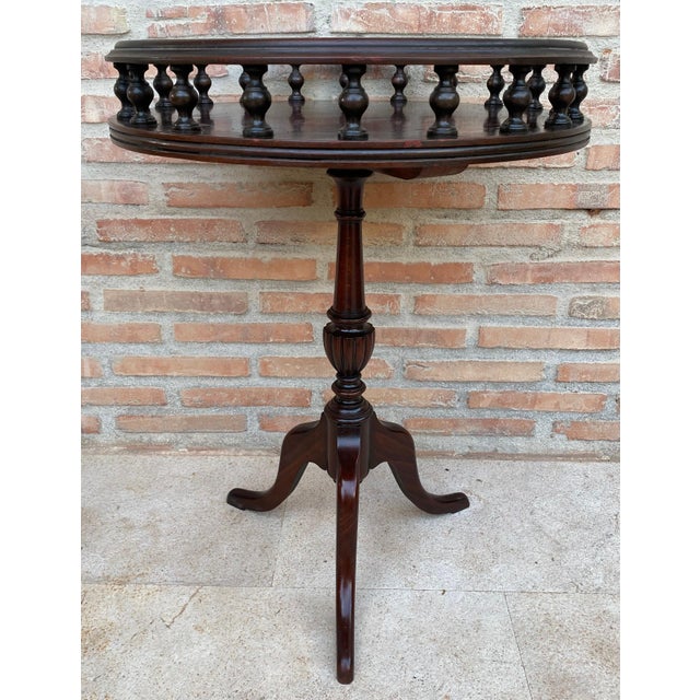 Mid-Century Wood Side Table or Jardinière, 1940s For Sale - Image 17 of 18