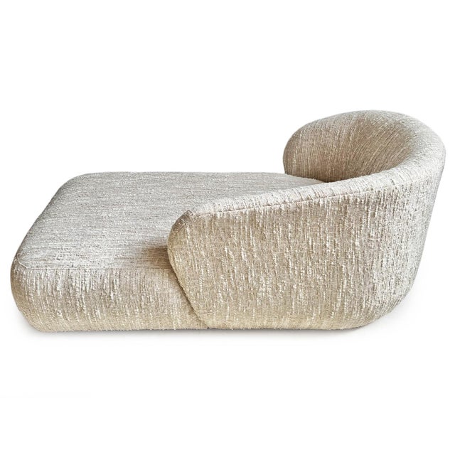 Contemporary Contemporary Modern Cloud Boucle Chaise For Sale - Image 3 of 11