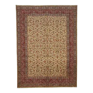 1960s Old Persian Kerman Area Rug 10’10” X 16’5″
