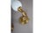 Mid-Century Brass and Opaline Glass Wall Sconces in the style of André Arbus, France, 1950s, Set of 2 For Sale - Image 6 of 14