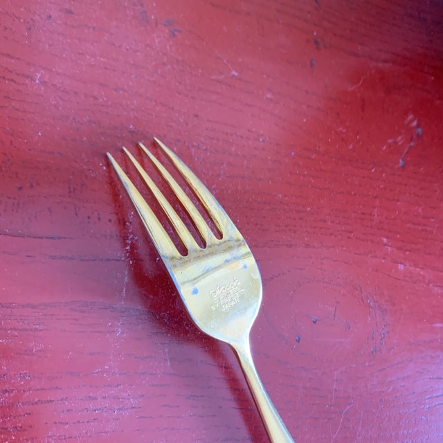 Midcentury Japan, Gold Stainless Flatware Set of 100 Chairish