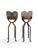 19th Century Carved Stone Planters on Wrought Iron Stands, 1880, Set of 2 For Sale - Image 3 of 10