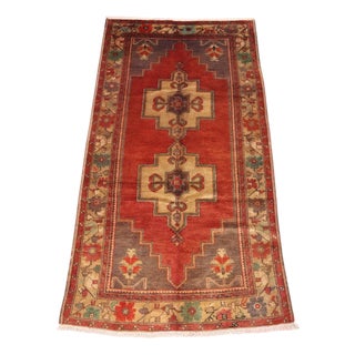 Vintage Turkish Jorun Rug For Sale