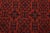 Turkmen Rug 10′ X 12’9” Red Wool Traditional Hand-Knotted Oriental Carpet For Sale In Philadelphia - Image 6 of 14