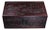 Zitan Wood Box Carved With Lotus Pond Scene & Poetry For Sale