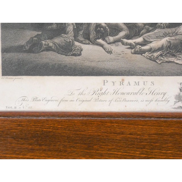 Stone Framed Print by Tisbe, L. Ramer and Pierre Canot, 1768 For Sale - Image 7 of 9