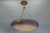 Art Nouveau Violet and Amber Glass and Brass Pendant Light, France, 1920 For Sale - Image 18 of 18