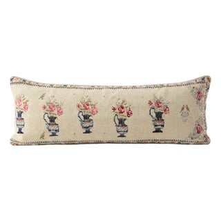 Anatolian Bedding Kilim Pillow Cover 18'' X 59'' For Sale