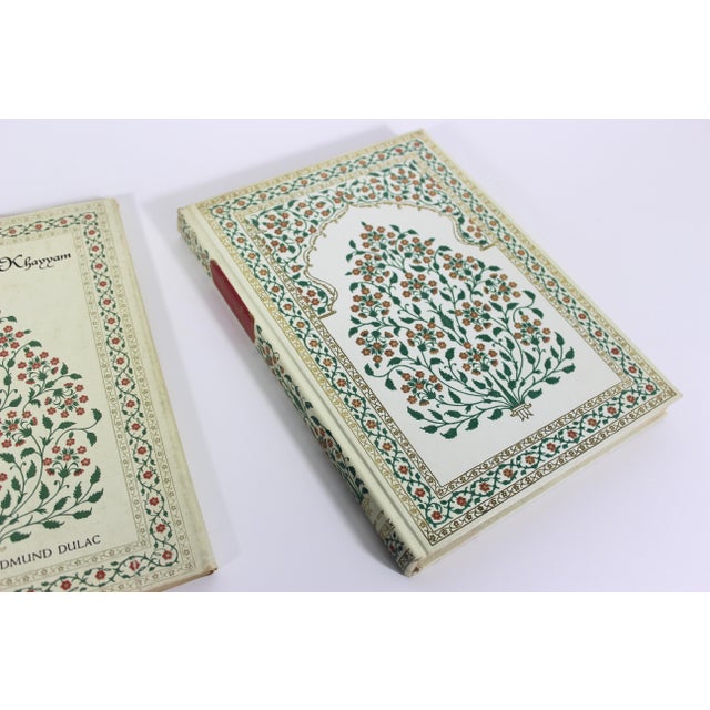 1952 Rubaiyat of Omar Khayyam Illustrated by Edmund Dulac Rendered into English by Edward Fitgerald Linen Hard cover book...