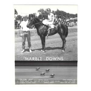 1966 Cajun Joy Winner's Crile Horse Racing Photograph
