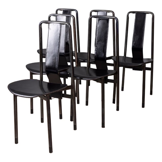 Mod. Irma Chairs by Achille Castiglioni for Zanotta, 1970s, Set of 6 For Sale