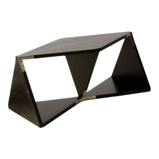 Minimalist Sculptural Bench by Max Eicke For Sale