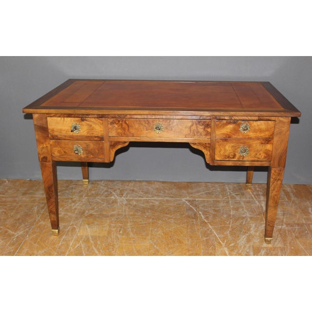 Walnut Restoration Desk, 19th Century For Sale - Image 9 of 15