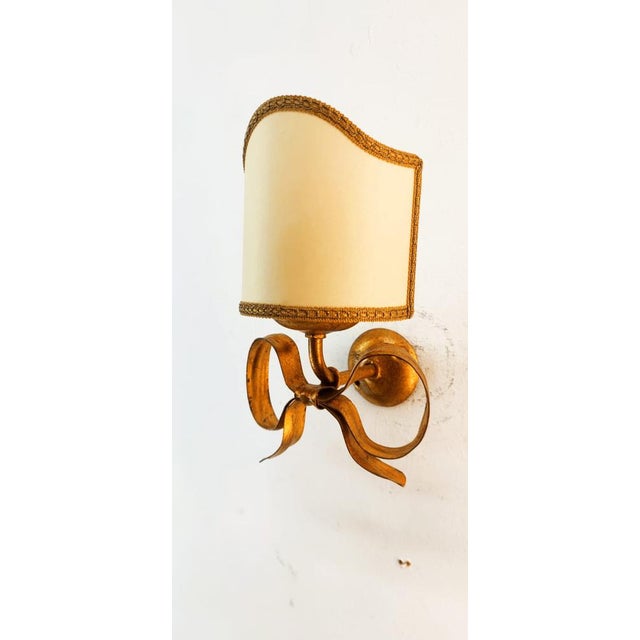 Vintage Wall Light in Wrought Iron For Sale - Image 16 of 18