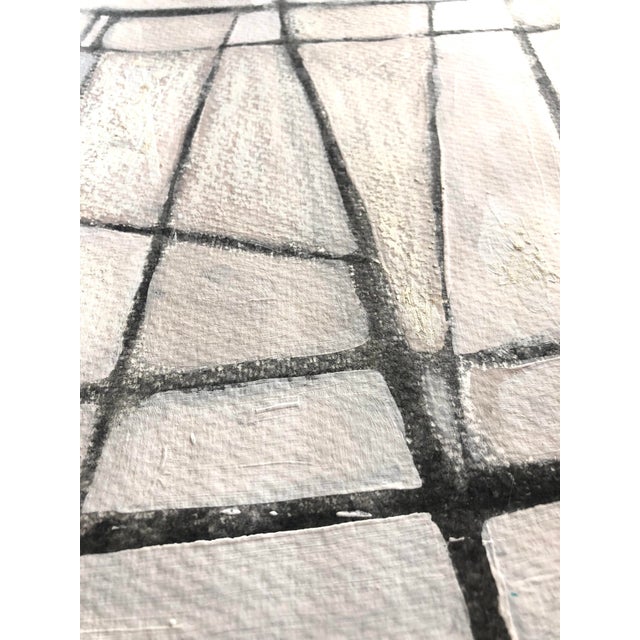 “Ice Wall” Contemporary Original Abstract Painting by CL Auker For Sale - Image 6 of 6