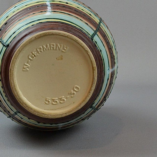 Large Vase from Scheurich, 1960s For Sale - Image 9 of 12