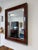 Contemporary Biedermeier Wall Mirror in Walnut For Sale - Image 3 of 15