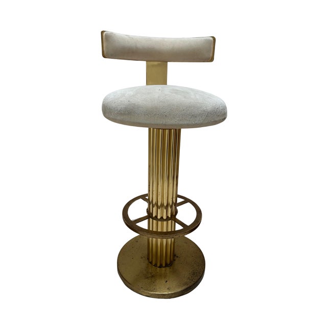 These vintage Design for Leisure bar stools embody the bold, glamorous aesthetic that defined the brand’s iconic...