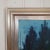 1960s Mid Century Swedish Modernist Landscape Oil Painting by Nils Ingvar Walterström For Sale - Image 12 of 16