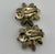 Weiss 1950s Signed Weiss Crystal Flower Clip Earrings - 2 Pieces For Sale - Image 4 of 4