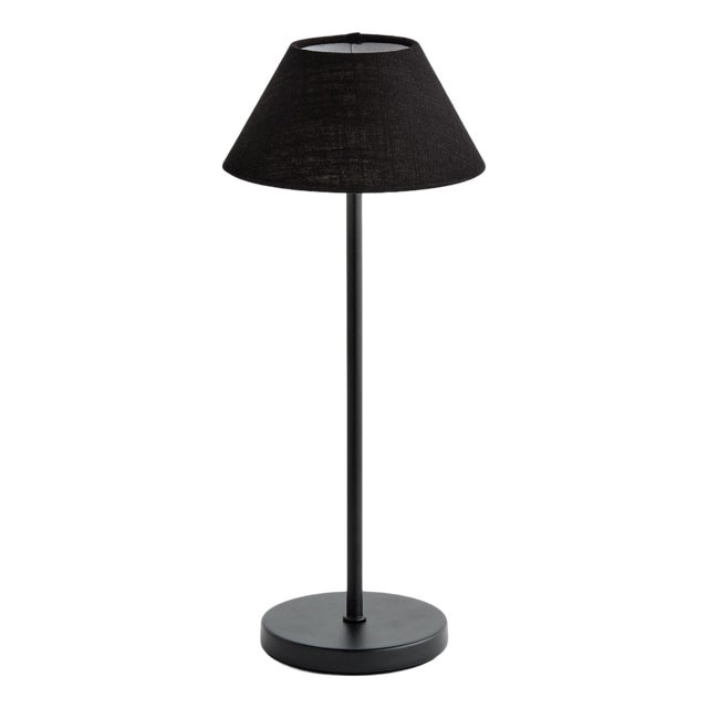 Alluna Cordless Led Lamp 14" - Black For Sale